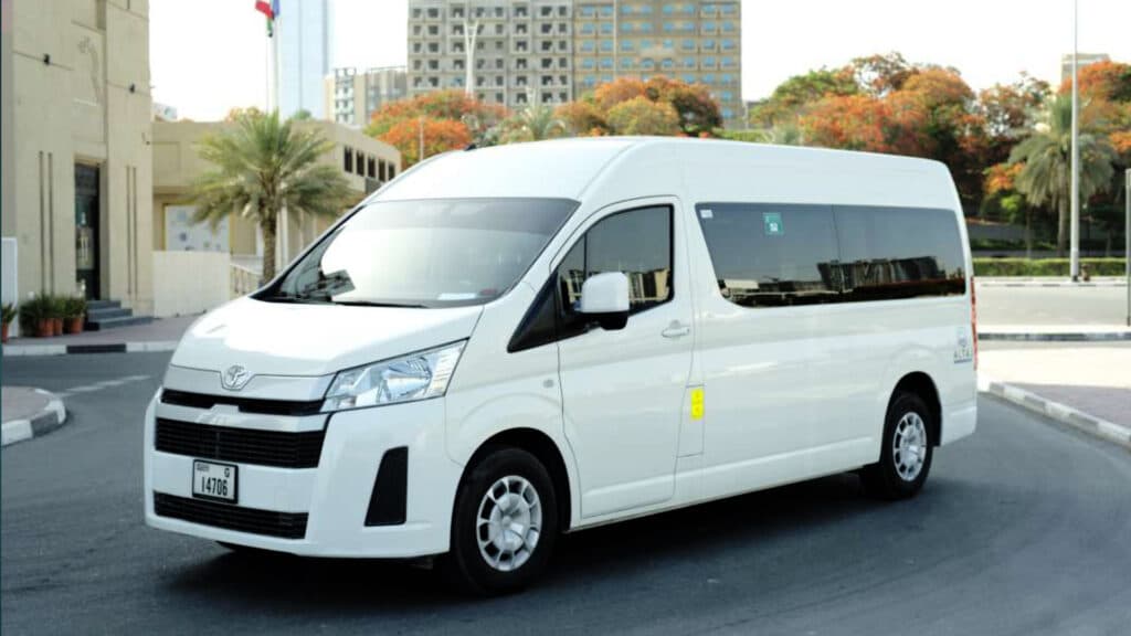 Toyota Hiace 14 seater passenger vehicle